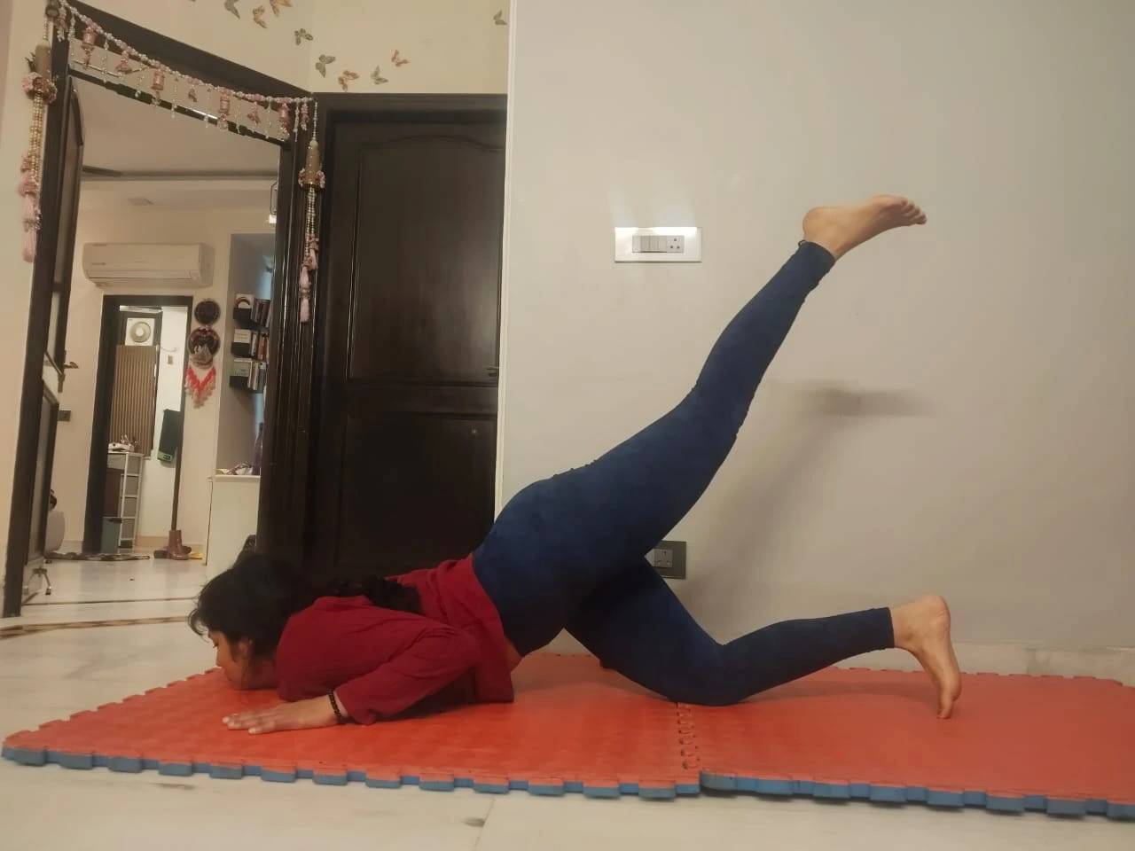 Yoga at home benefits for flexibility posture and stress relief